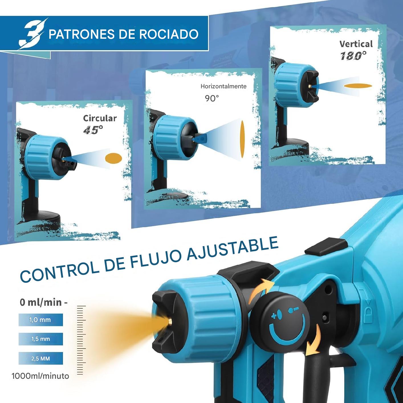 Fulvitech® Pro: Compresor Inalámbrico Para Pintar